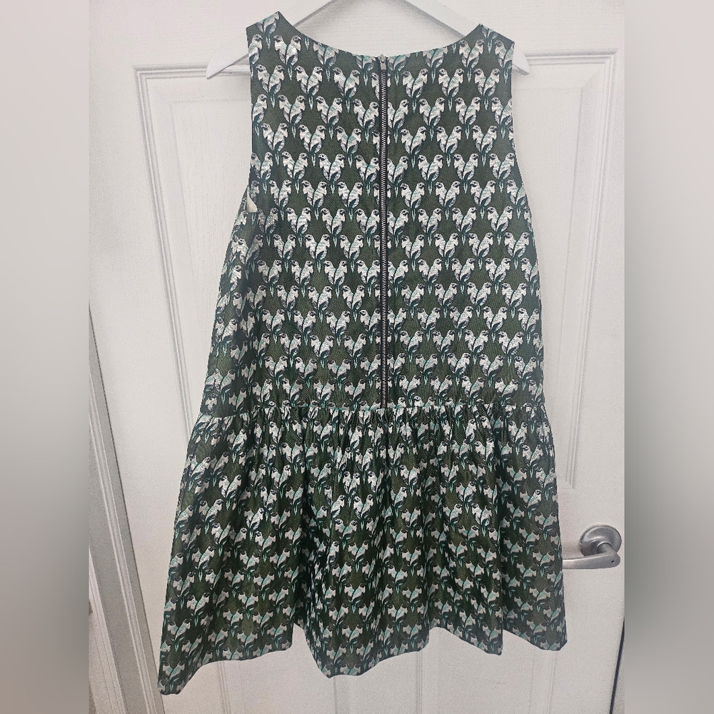 Maje Rower Parrots Mini Dress - Picture 5 of 8